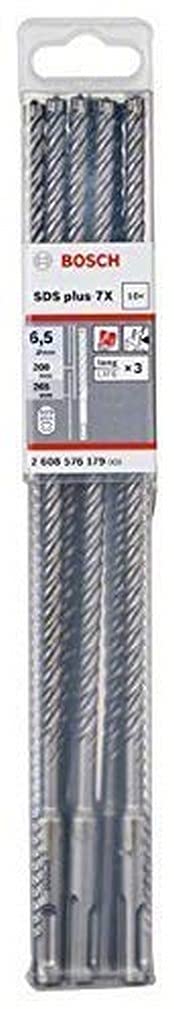 SDS-Plus-7X Kırıcı Delici Ucu 6,5*265mm 10lu Yedek Parça, Aksesuar ve Bakım Onarım Hizmeti