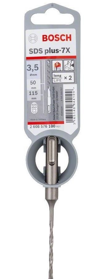 SDS-Plus-7X Kırıcı Delici Ucu 3,5*115mm 1li Yedek Parça, Aksesuar ve Bakım Onarım Hizmeti