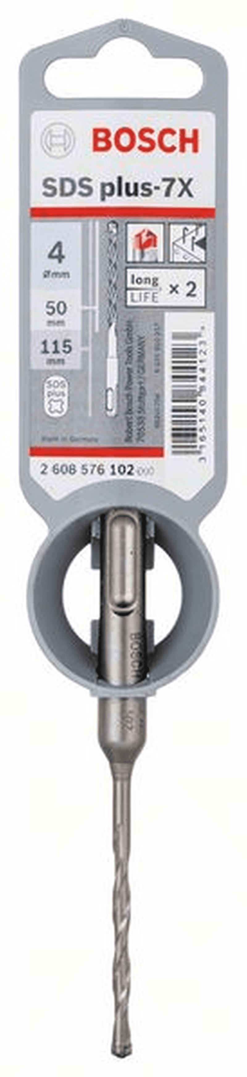 SDS-Plus-7X Kırıcı Delici Ucu 4*115mm 1li Yedek Parça, Aksesuar ve Bakım Onarım Hizmeti