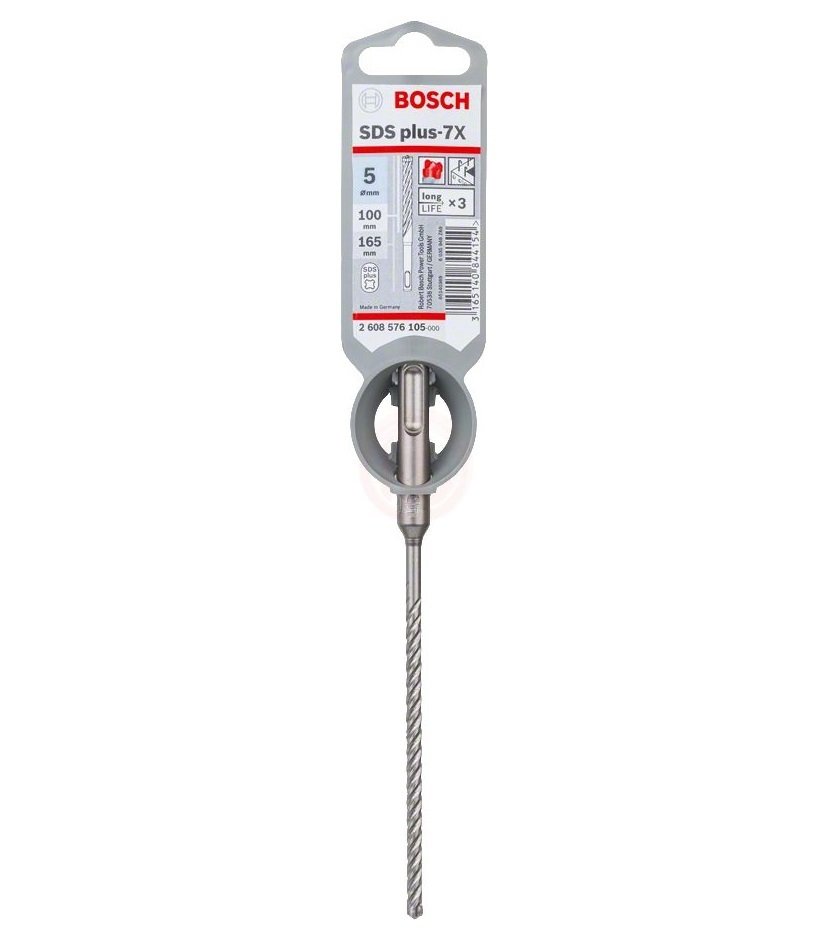 SDS-Plus-7X Kırıcı Delici Ucu 5*165mm 1li Yedek Parça, Aksesuar ve Bakım Onarım Hizmeti