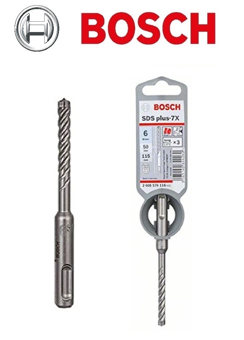 SDS-Plus-7X Kırıcı Delici Ucu 5,5*115mm 1li Yedek Parça, Aksesuar ve Bakım Onarım Hizmeti