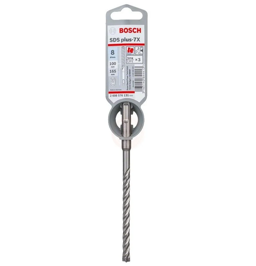 SDS-Plus-7X Kırıcı Delici Ucu 7*165mm 1li Yedek Parça, Aksesuar ve Bakım Onarım Hizmeti