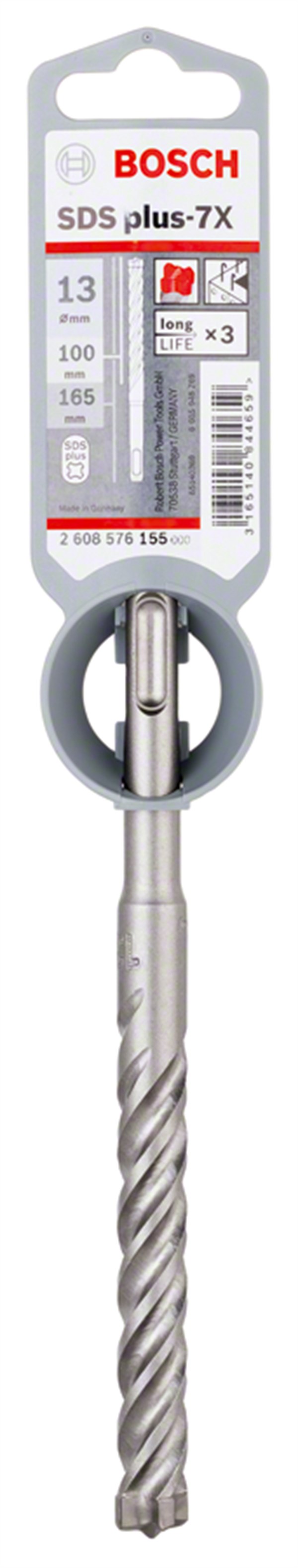SDS-Plus-7X Kırıcı Delici Ucu 13*165mm 1li Yedek Parça, Aksesuar ve Bakım Onarım Hizmeti