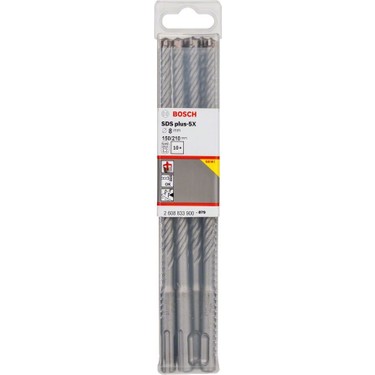 SDS-Plus-5X Kırıcı Delici Ucu 8*210 mm 10lu Yedek Parça, Aksesuar ve Bakım Onarım Hizmeti